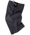 TC19 Towel City Microfibre Golf Towel Steel Grey colour image
